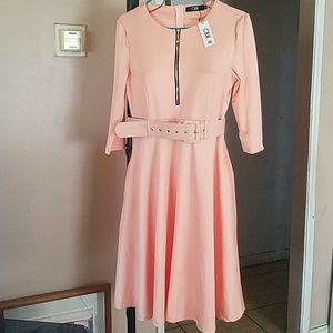 Peach Dress